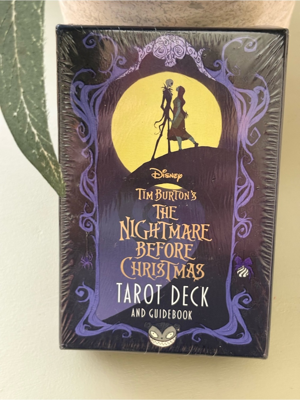 Disney The Nightmare Before Christmas Tarot Deck - Purple & Yellow